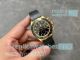 Swiss Replica Rolex Cosmo Daytona 904L Gold and Black Dial Watch 40mm (3)_th.jpg